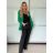 Sako dlouhý rukáv dámské DICE (S/M/L ONE SIZE) ITALSKÁ MÓDA IMPVN2522493/DUR sv. mintová S/M