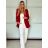 Sako dlouhý rukáv dámské DICE (S/M/L ONE SIZE) ITALSKÁ MÓDA IMPVN2522493/DUR sv. mintová S/M