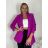 Sako dlouhý rukáv dámské DICE (S/M/L ONE SIZE) ITALSKÁ MÓDA IMPVN2522493/DUR sv. mintová S/M