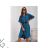 Šaty  košilové elegantní dlouhý rukáv dámské (S/M/L ONE SIZE) ITALSKÁ MÓDA IMD260000356