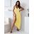 Šaty dlouhé letní na ramínka dámské (S/M/L ONE SIZE) ITALSKÁ MÓDA IMD26080