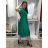 Šaty letní elegantní krátký rukáv dámské (S/M/L ONE SIZE) ITALSKÁ MÓDA IM526023157