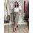 Kalhoty letní s páskem dámské (S/M/L ONE SIZE) ITALSKÁ MÓDA IMSM265054
