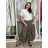 Kalhoty letní lněné dámské (S/M/L ONE SIZE) ITALSKÁ MÓDA IMSM265059