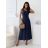 Šaty dlouhé letní na ramínka dámské (S/M/L ONE SIZE) ITALSKÁ MÓDA IMD2608457