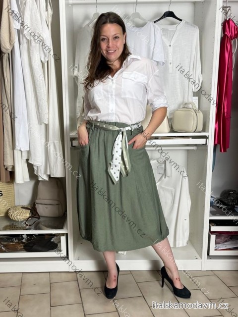 Sukňa dlhá dámska (S/M/L ONE SIZE) TALIANSKA MÓDA IM426234