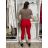 Kalhoty strečové dámské (S/M/L ONE SIZE) ITALSKÁ MÓDA IM42604345