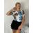 Halenka icecool krátký rukáv dámská (S/M/L ONE SIZE) ITALSKÁ MÓDA IMM25M7549
