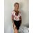Blúzka icecool krátky rukáv dámska (S/M/L ONE SIZE) TALIANSKA MÓDA IMM25M7549/DUR S/M/L ružová