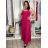 Šaty dlouhé letní na ramínka dámské NATALI (S/M ONE SIZE) ITALSKÁ MÓDA IMM2658098/DUR S/M/L žlutá
