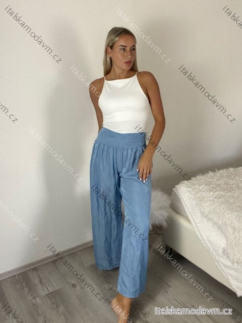 Nohavice dlhé letné dámske (S/M/L ONE SIZE) TALIANSKA MÓDA IMD25144