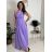 Šaty společenské dlhé dámske JULY (S/M/L ONE SIZE) TALIANSKA MÓDA IMWTM260001/DUR světle modrá S/M/L