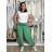 Nohavice aladinky harémky dlhé dámske (M/L ONE SIZE) TALIANSKA MÓDA IMD22212/DUR černá