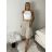 Sukně letní s páskem dámské (S/M/L ONE SIZE) ITALSKÁ MÓDA IMPMNC263172-1/DUR S/M/L tmavě modrá