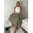Sukně letní s páskem dámské (S/M/L ONE SIZE) ITALSKÁ MÓDA IMPMNC263172-1/DUR S/M/L tmavě modrá