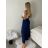 Sukně dlouhá letní s páskem dámske BEATRICE  (S/M/L ONE SIZE) TALIANSKA MÓDA IMPMNC268013/DUR S/M/L čierna