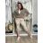 Bunda oversize dlouhý rukáv dámská (S/M/L ONE SIZE) ITALSKÁ MÓDA IMSM2600015/DUR S/M/L černá