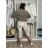 Bunda oversize dlouhý rukáv dámská (S/M/L ONE SIZE) ITALSKÁ MÓDA IMSM2600015/DUR S/M/L černá