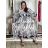 Šaty košilové dlouhé letní dlouhý rukáv dámské (M/L-XL/2XL) IMWDF26FW200-3