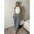 Kalhoty dlouhé elegantní dámské JITKA (S/M/L ONE SIZE) ITALSKÁ MÓDA IM426070
