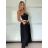 Sukňa dlhá s opaskom dámska (S/M/L ONE SIZE) TALIANSKA MÓDA IMM25M7755/DUR červená S/M/L