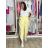 Kalhoty dlouhé elegantní dámské JITKA (S/M/L ONE SIZE) ITALSKÁ MÓDA IM426070/DU