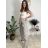 Kalhoty dlouhé elegantní dámské JITKA (S/M/L ONE SIZE) ITALSKÁ MÓDA IM426070/DU