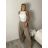 Kalhoty dlouhé elegantní dámské JITKA (S/M/L ONE SIZE) ITALSKÁ MÓDA IM426070/DU