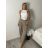 Kalhoty dlouhé elegantní dámské JITKA (S/M/L ONE SIZE) ITALSKÁ MÓDA IM426070/DU