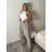 Kalhoty dlouhé elegantní dámské JITKA (S/M/L ONE SIZE) ITALSKÁ MÓDA IM426070/DU