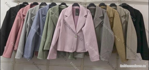 Sako dlhý rukáv dámske (XL/XXL ONE SIZE) TALIANSKA MóDA IMC260267