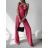 Overal dlouhý elegantní bez rukávu dámský (S/M ONE SIZE) ITALSKÁ MÓDA IMWGB24019/DU S/M bílá