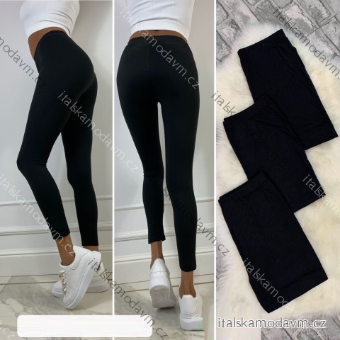 Legíny dlouhé dámské (M-2XL) SAL SMILING SAL22MA-50/DUR 2XL/3XL Černá