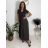 Šaty dlhé voľnočasové krátky rukáv dámske MARIA (XS/S/M ONE SIZE) TALIANSKA MÓDA IMD2525369/DUR béžová XS/S/M