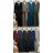 Šaty dlouhé elegantní 3/4 dlouhý rukáv dámské (S/M/L ONE SIZE) ITALSKÁ MÓDA IM426258