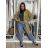 Cardigan dlhý pletený dlhý rukáv dámsky (M/L/XL ONE SIZE) TALIANSKA MÓDA IMD24468/DR M/L/XLbílá