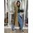 Cardigan dlhý pletený dlhý rukáv dámsky (M/L/XL ONE SIZE) TALIANSKA MÓDA IMD24468/DR M/L/XLbílá