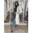 Cardigan dlouhý pletený dlouhý rukáv dámský (M/L/XL ONE SIZE) ITALSKÁ MÓDA IMD24468