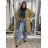 Cardigan dlouhý pletený dlouhý rukáv dámský (M/L/XL ONE SIZE) ITALSKÁ MÓDA IMD24468
