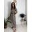 Šaty voľnočasové letné krátky rukáv dámske ISSI (S/M/L ONE SIZE) TALIANSKA MÓDA IMSM26301/DUR tmavě modrá S/M/L