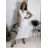 Šaty letní bez rukávu dámské   (S/M/L ONE SIZE) ITALSKÁ MÓDA IM7250222/DR červená S/M/L