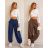 Nohavice dlhé voľnočasové dámske (S/M/L ONE SIZE) TALIANSKA MÓDA IMD26112