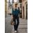 Halenka elegantní 3/4 dlouhý rukáv dámská nadrozměr (44/46/48 ONE SIZE) ITALSKÁ MÓDA IMD26116