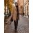 Kabát teplý dlouhý rukáv dámský (S/M/L ONE SIZE) ITALSKÁ MÓDA IMD26133