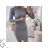 Šaty úpletové s rolákem dlouhý rukáv dámské (S/M/L ONE SIZE) ITALSKÁ MÓDA IMD26139