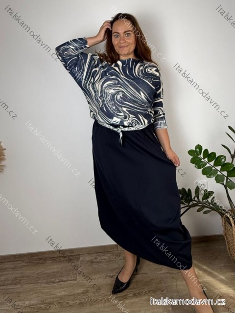 Svetr dlouhý rukáv dámský ZORIAA (M/L/XL ONE SIZE) ITALSKÁ MÓDA IMSM26715