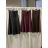 Sukně dlouhá saténová dámská (S/M/L ONE SIZE) ITALSKÁ MÓDA IM326035/DUR S/M/L tmavě modrá