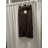Sukňa s páskem dlhá dámska (M-2XL) TALIANSKA MóDA IMSM267393/DUR L hnedá