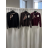 Svetr úpletový  dlouhý rukáv dámský (S/M/L ONE SIZE) ITALSKÁ MÓDA IMSM263231/DUR S/M/L Černá