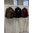 Kabátek na knoflíky dlouhý rukáv dámský (S/M/L ONE SIZE) ITALSKÁ MÓDA IMSM269595
